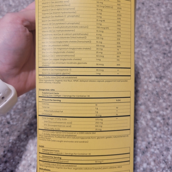 Yellow Conception Support Pack - Picture 6 of 6